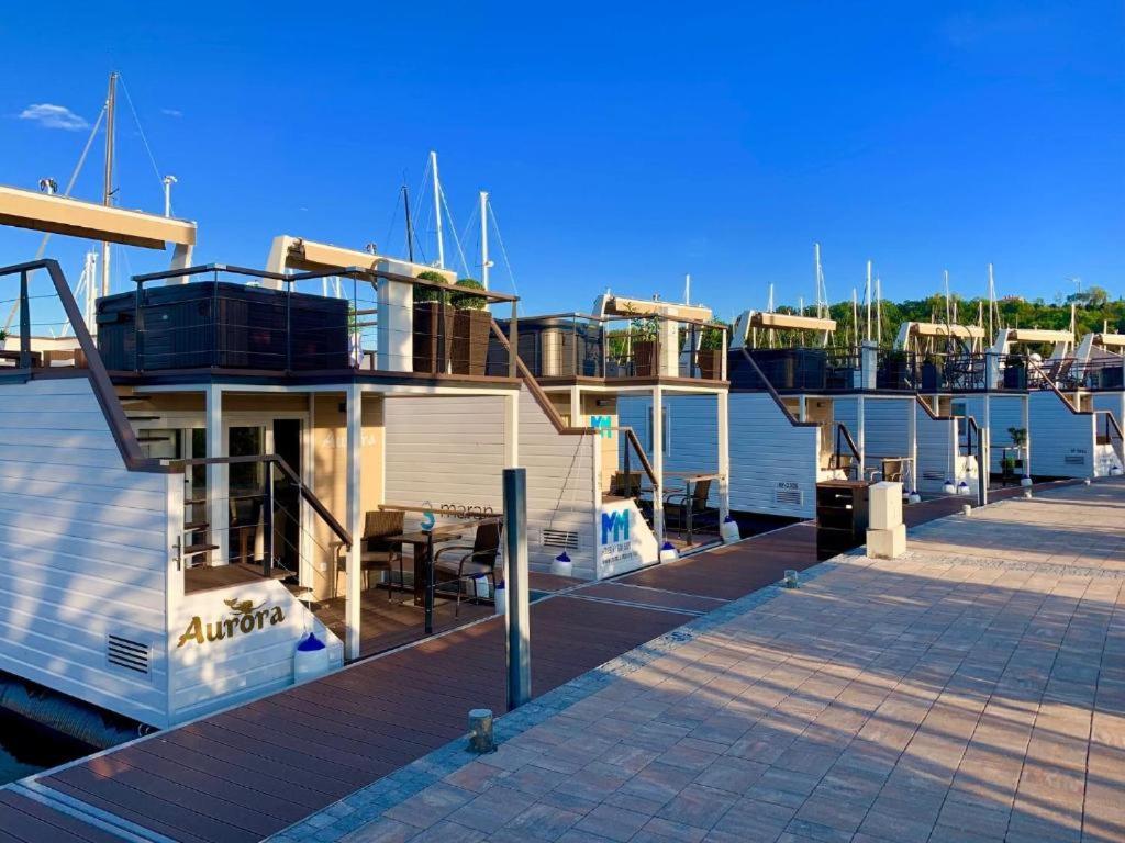 Floating Sea House Aurora Vila Portorož Exterior foto